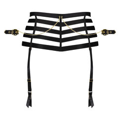 Hoher Brazilian Honey, mit offenem Schritt, Schwarz