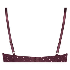 Vorgeformter B&uuml;gel-BH Plunge, Rot