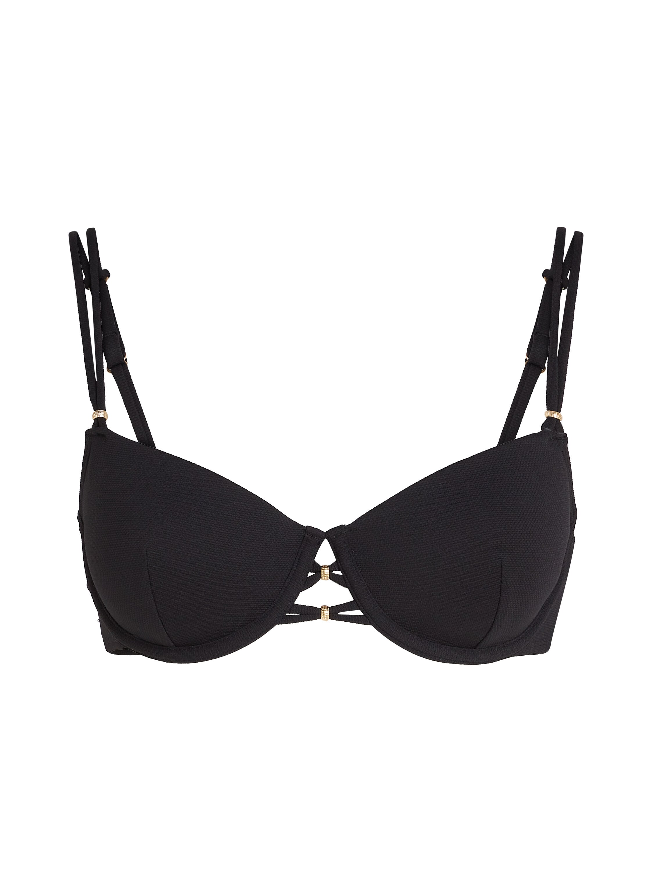 Bikini-Oberteil Holbox, Schwarz Bikini-Oberteil Holbox, Schwarz