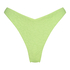 Hoch ausgeschnittene Bikinihose Bondi, grün