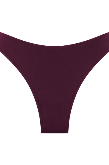 Thumbnail - Hunkemöller Neopren-Bikiniunterteil mit hohem Beinausschnitt Lila