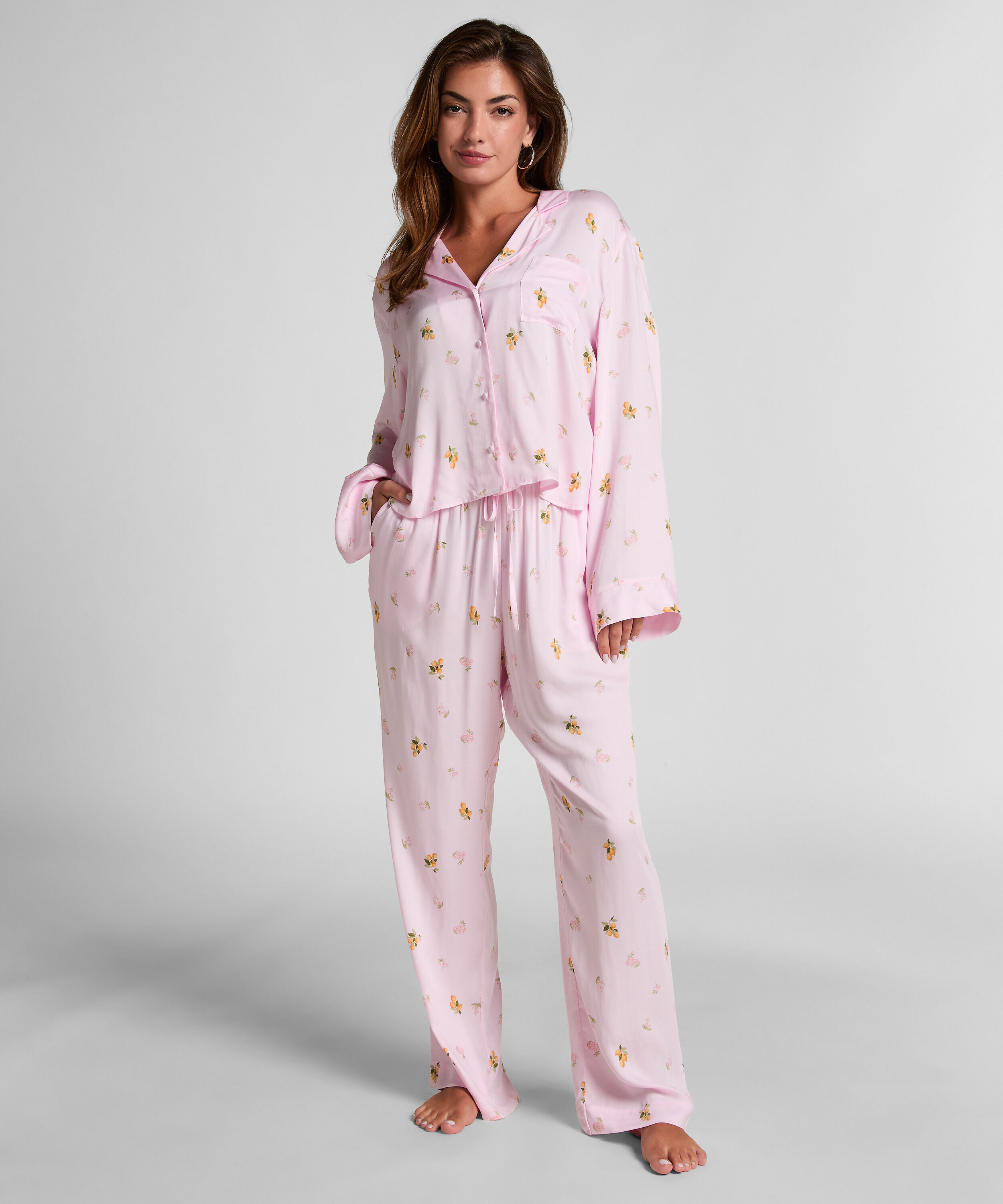 Hose Satin, Rosa