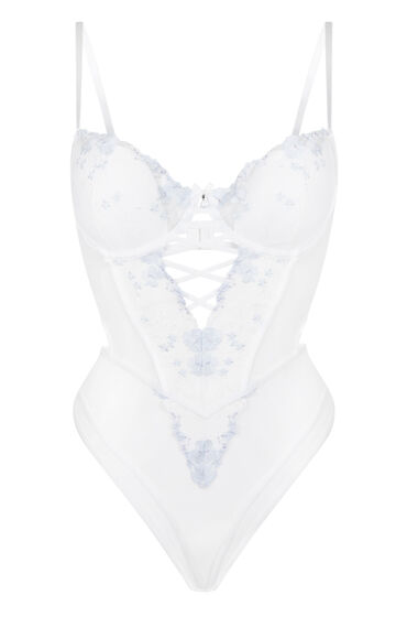 Thumbnail - Hunkemöller Body Peonie Weiß