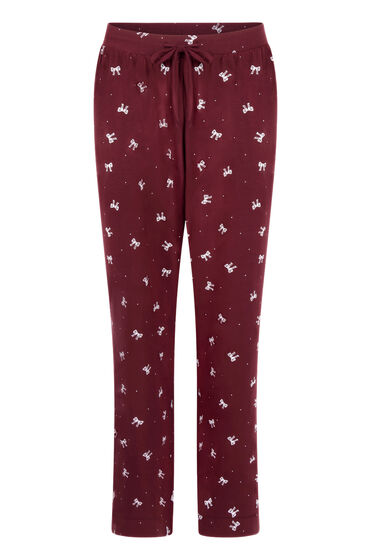 Thumbnail - Hunkemöller Jersey-Hose Essential Rot