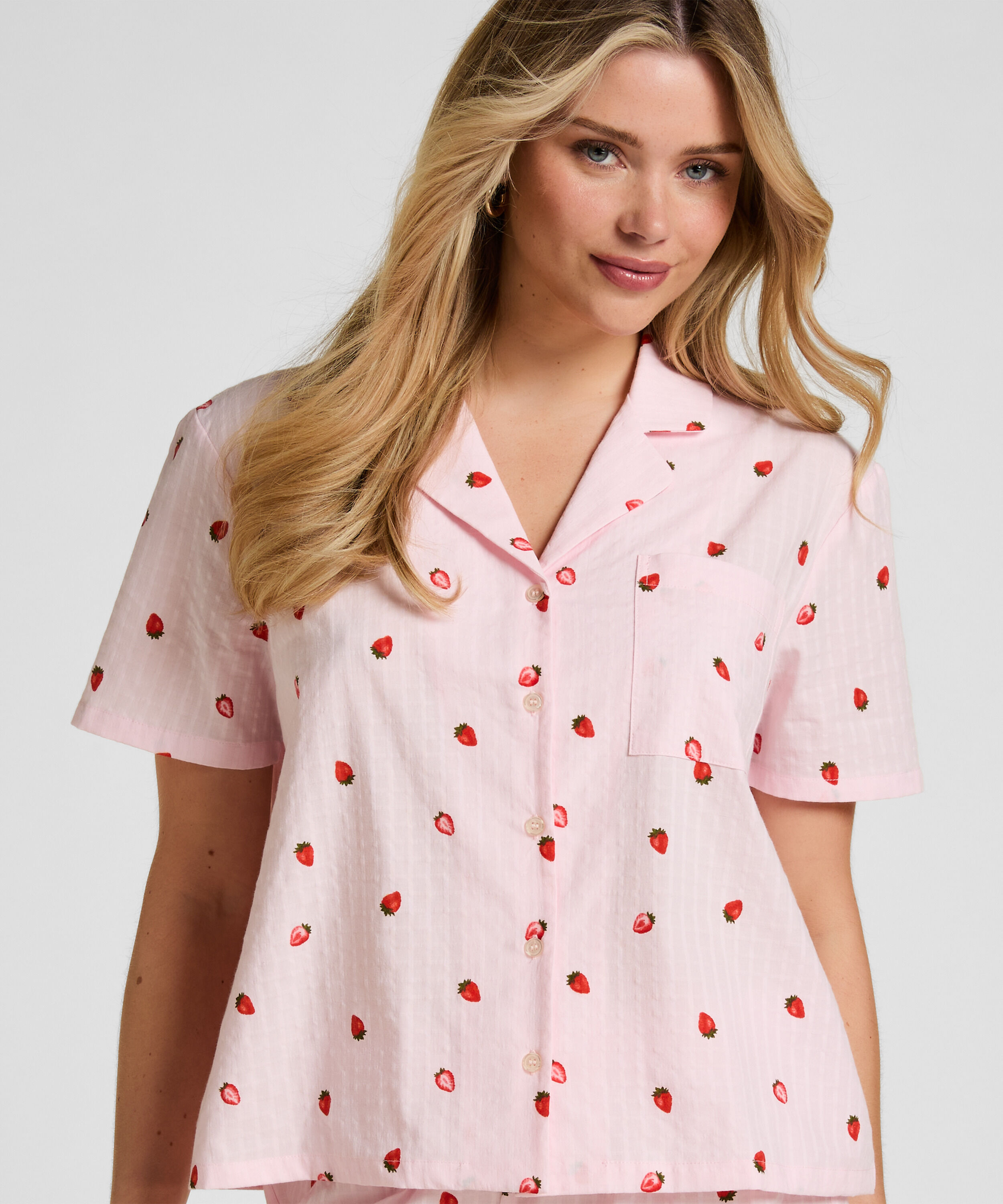 Jacket Woven, Rosa