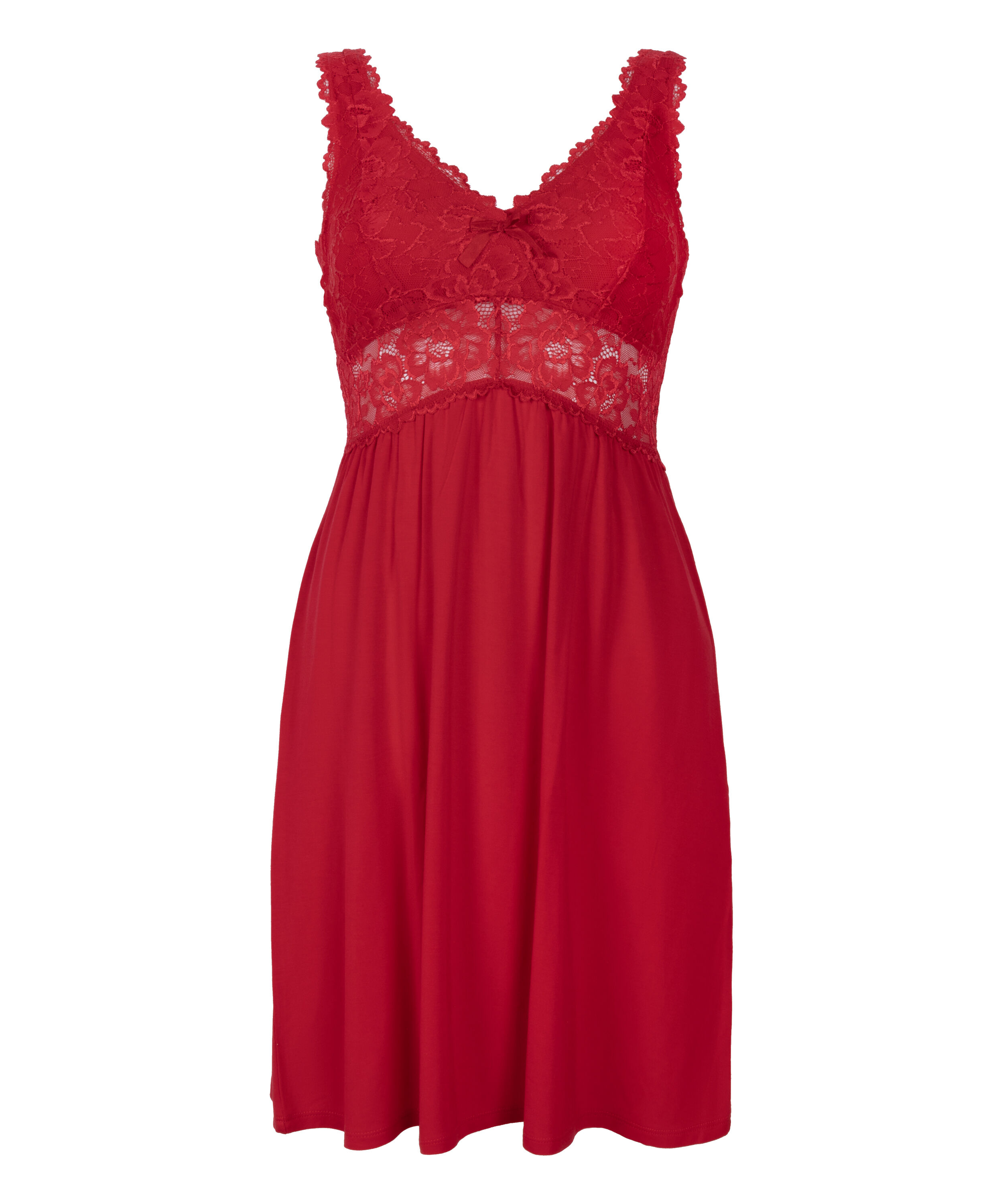 Slipdress Nora Lace, Rot, swatch