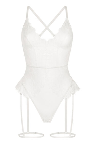 Thumbnail - Hunkemöller Prina Body Weiß