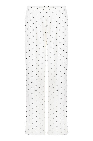 Thumbnail - Hunkemöller Pyjama Hose Loose Pointelle Weiß