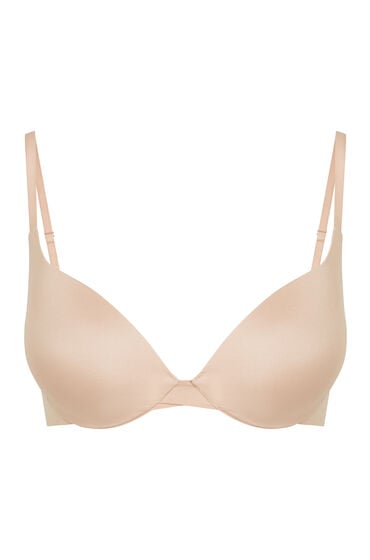 Thumbnail - Hunkemöller Vorgeformter Push-Up-Bügel-BH Smooth Beige
