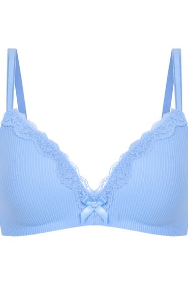 Thumbnail - Hunkemöller Vorgeformter BH ohne Bügel Lola Blau