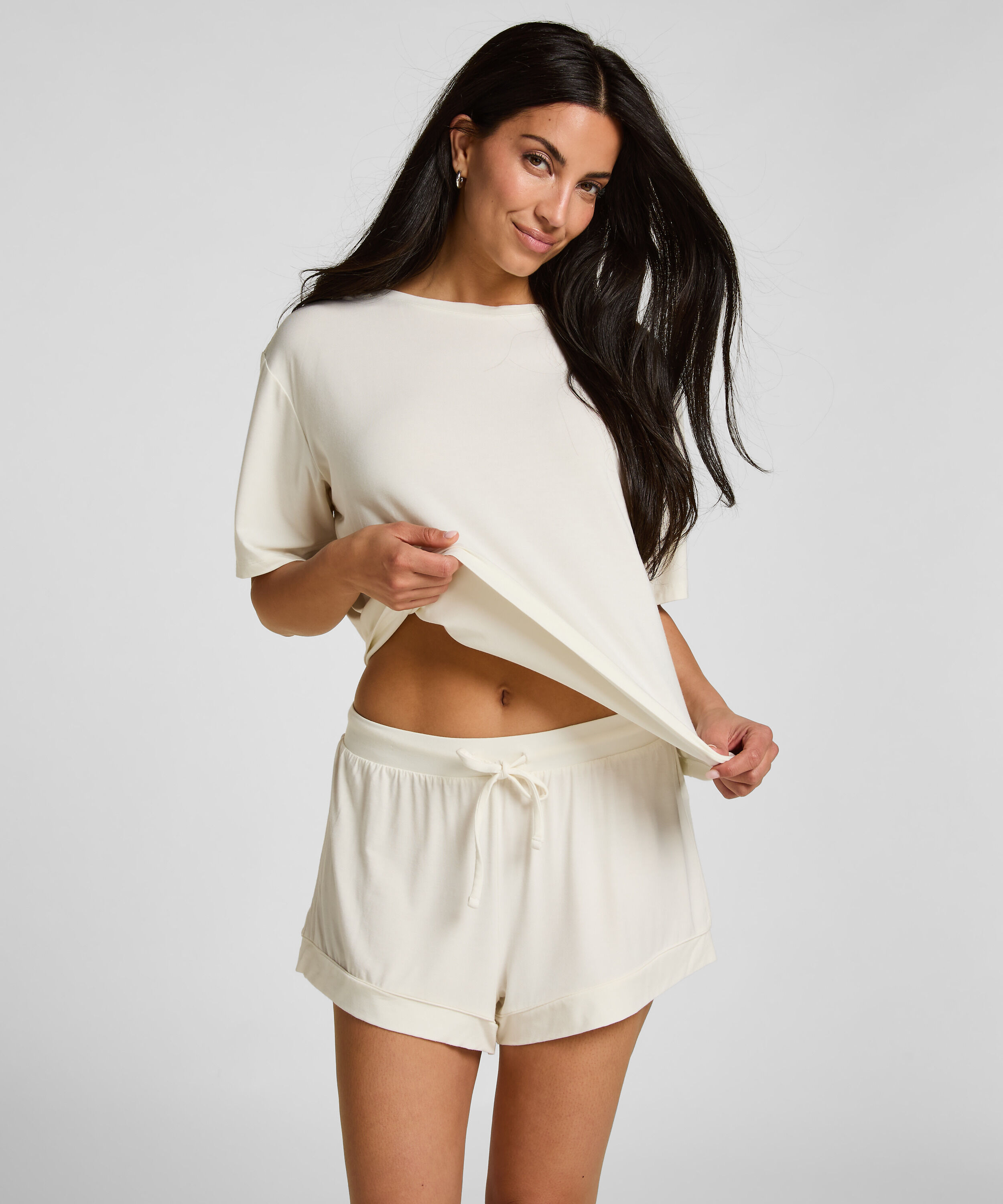Pyjama Oberteil Jersey Kurzarm