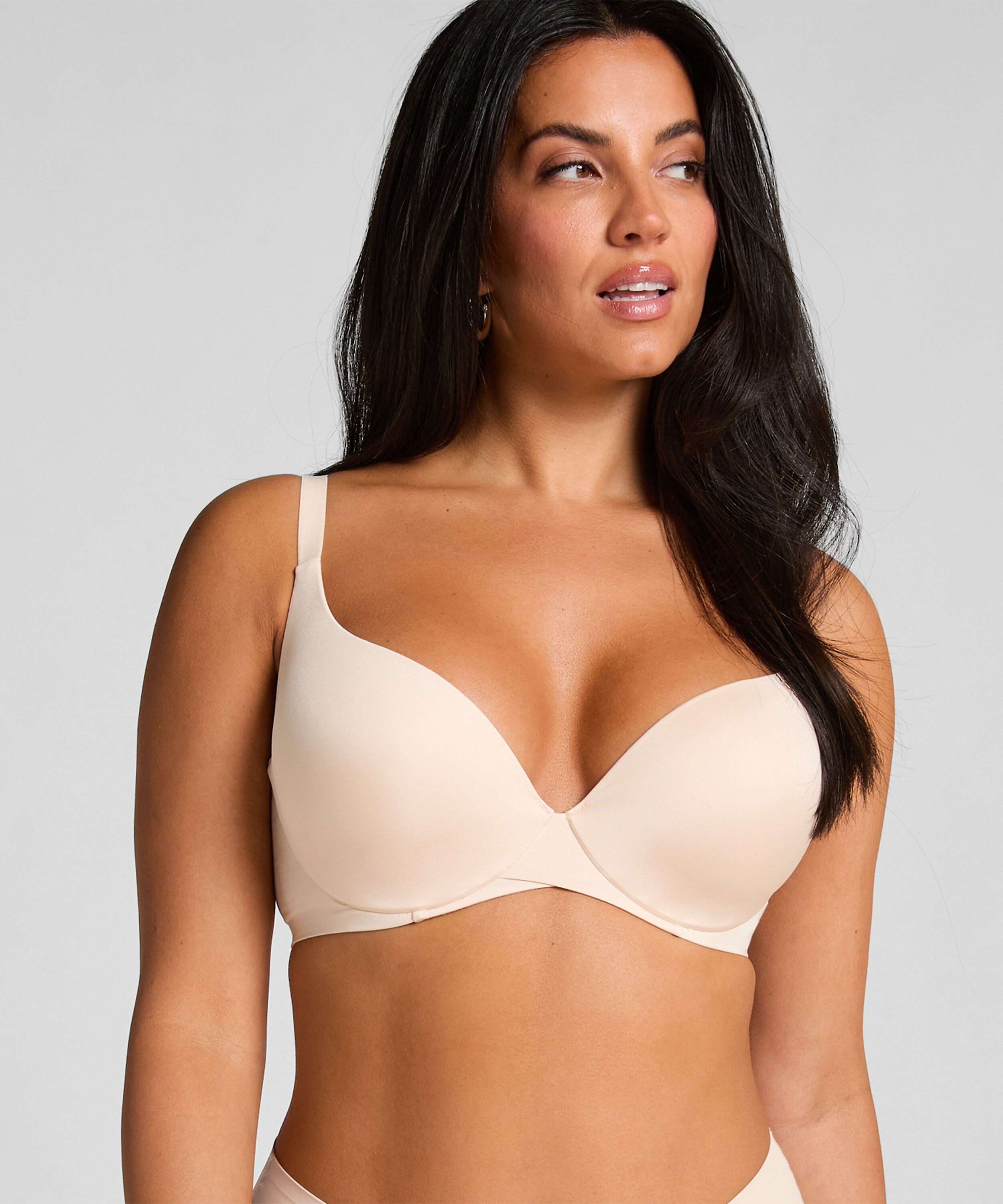 Vorgeformter Bügel-BH Smooth, Beige