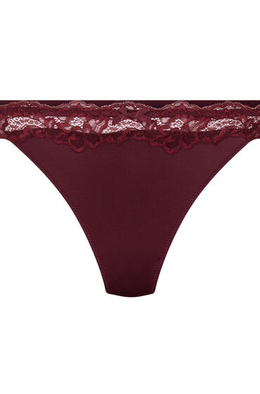 Thumbnail - Hunkemöller String Lace & Shine Lila