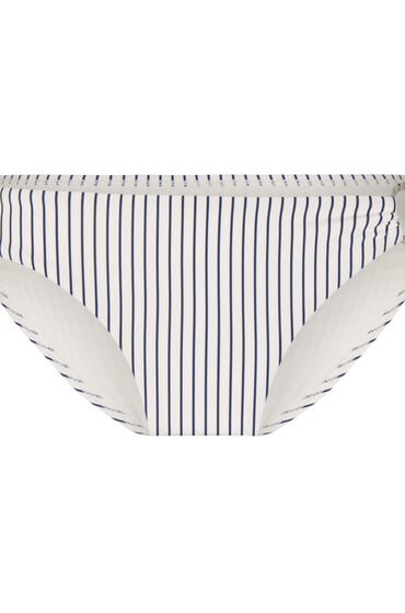 Thumbnail - Hunkemöller Bikinihose Stripes Weiß