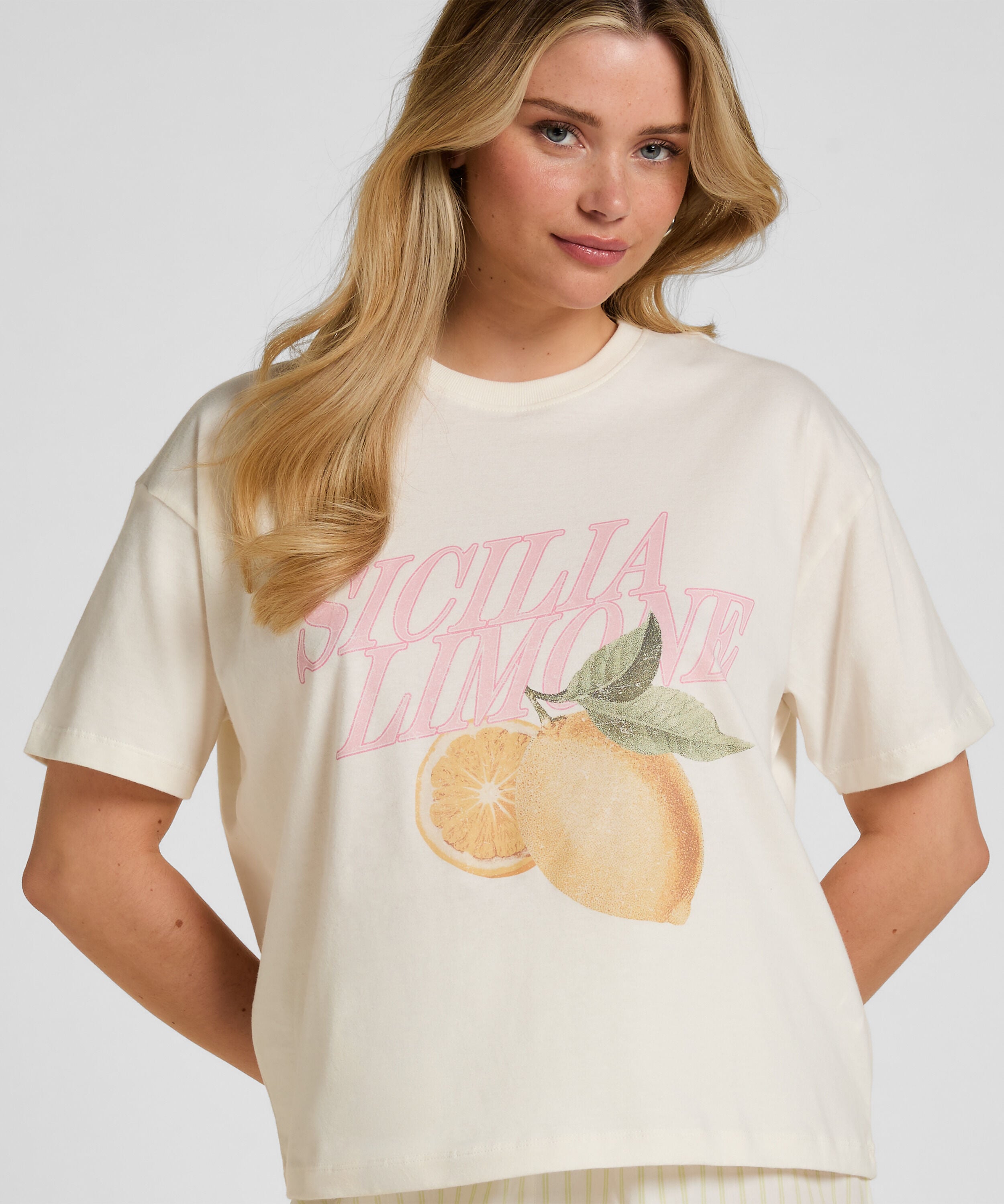 T-Shirt mit Print, Weiß T-Shirt mit Print, Weiß