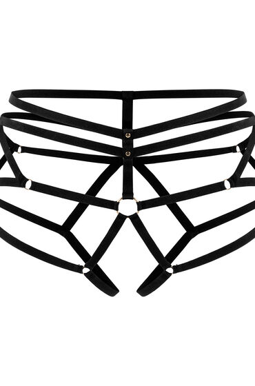 Thumbnail - Hunkemöller Elastischer offener Slip Schwarz