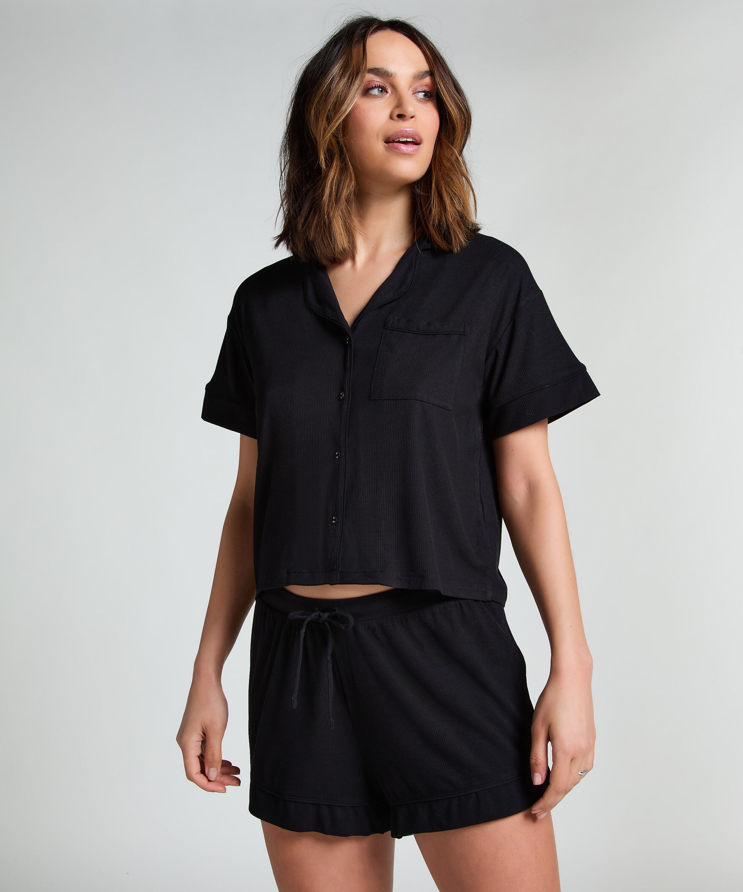 Kurzärmelige Jersey-Jacke Essential