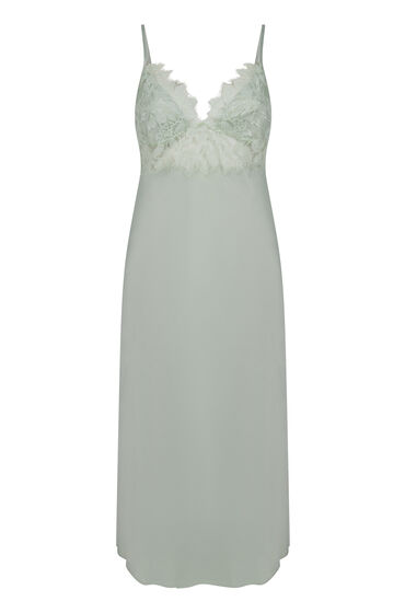 Thumbnail - Hunkemöller Malou Satin-Negligé Grün