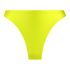 Bikini Slip mit hohem Beinausschnitt Luxe, grün