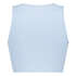 Crop Top Bae, Blau