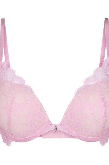 Thumbnail - Hunkemöller Prina Push-up-BH Rosa