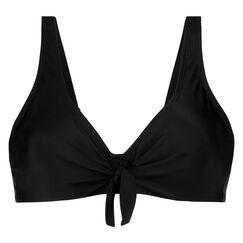 Nicht vorgeformtes B&uuml;gel-Bikinitop New Dreams, Schwarz