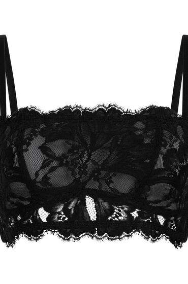 Thumbnail - Hunkemöller Bralette Grace Schwarz