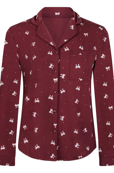 Thumbnail - Hunkemöller Langärmelige Jersey-Jacke Essential Lila