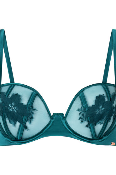 Thumbnail - Hunkemöller Unwattierter Bügel-BH Ember Grün