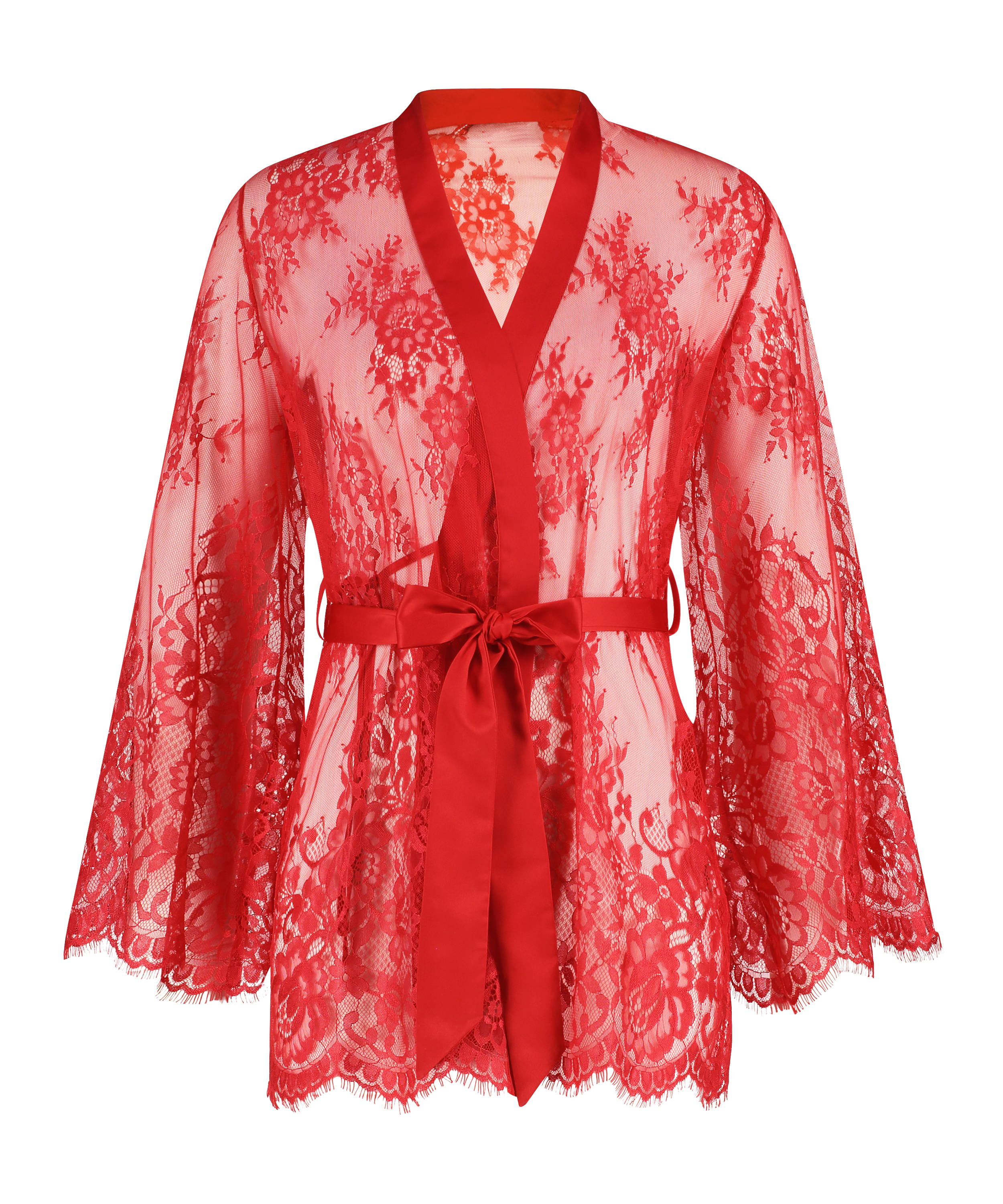 Kimono Lace Isabelle, Rot, main