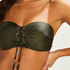 Bandeau-Bikini-Top Lucia, grün