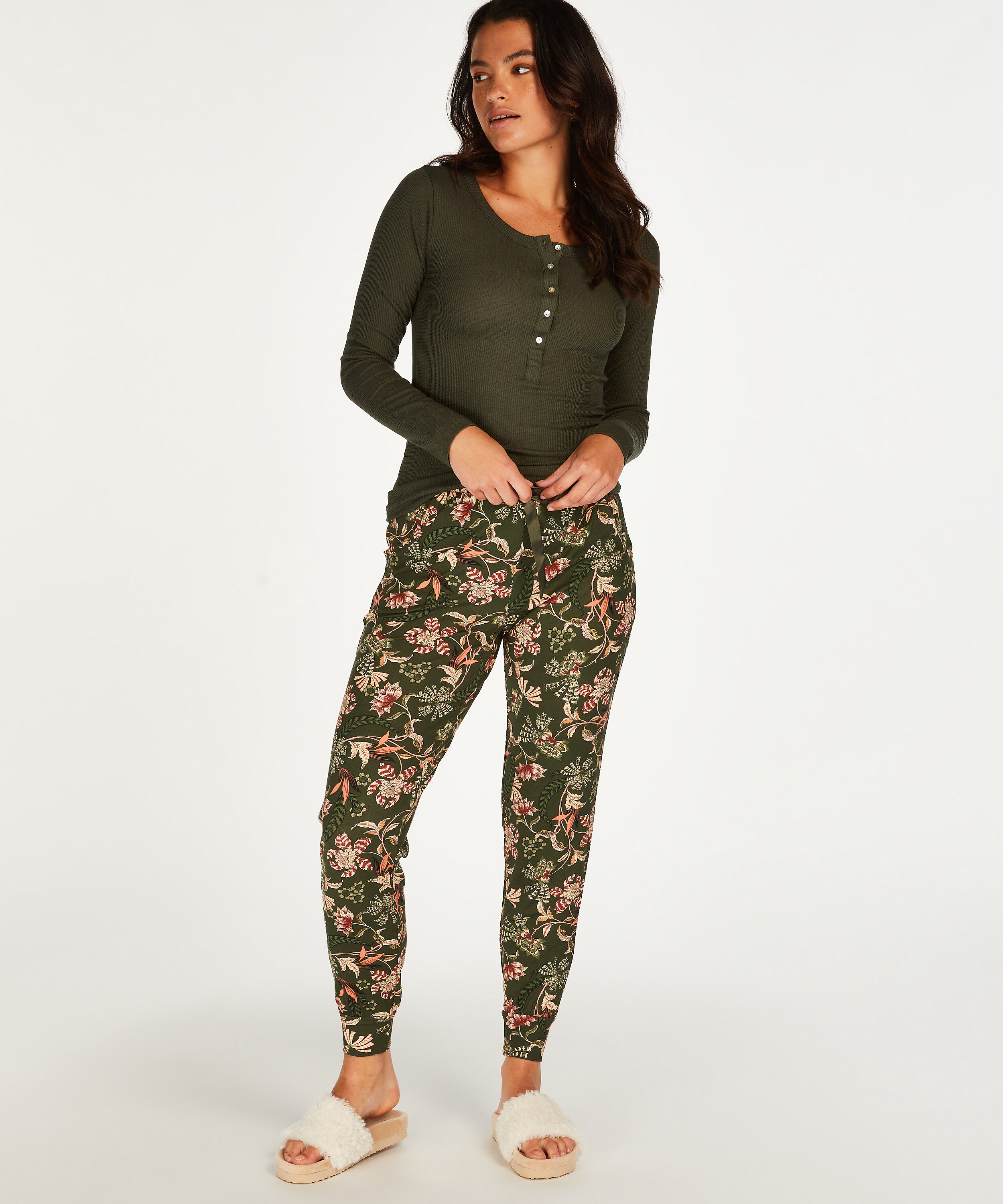 Pyjamahose Jersey Hosen Hunkemoller