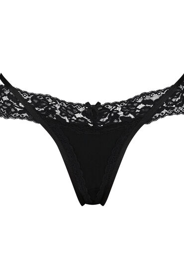 Thumbnail - Hunkemöller String Elliena Schwarz