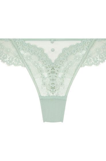 Thumbnail - Hunkemöller String Daisy Grün