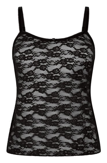Thumbnail - Hunkemöller Cami aus Allover-Spitze Schwarz