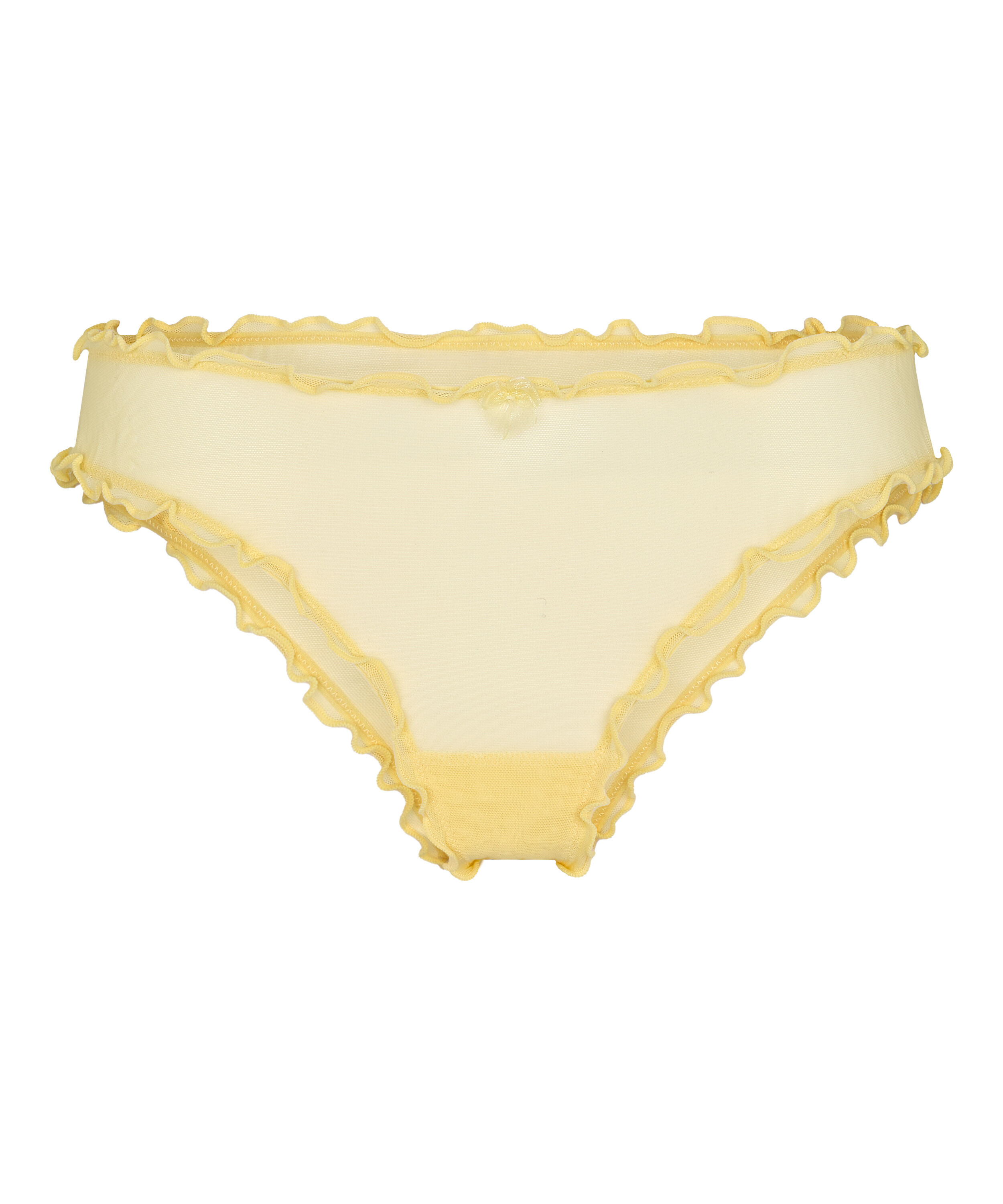 3er-Pack Gingham Brazilian Slips, Gelb