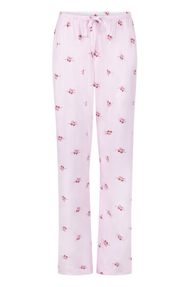 Thumbnail - Hunkemöller Gewebte Hose mit Kirschen Rosa