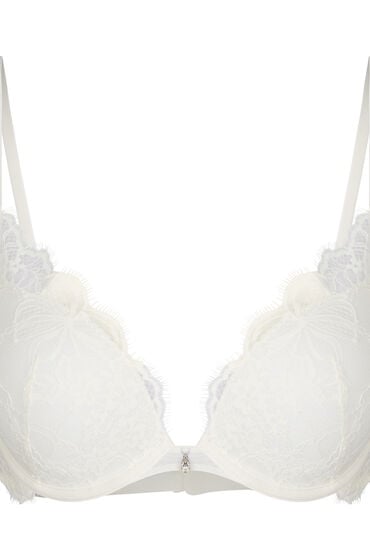 Thumbnail - Hunkemöller Prina Push-up-Maximizer-BH Weiß