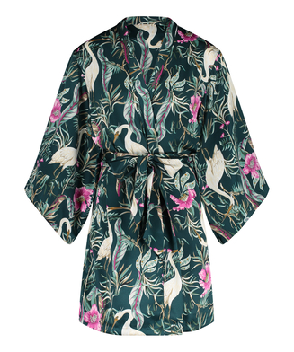 Kimono Satin, grün
