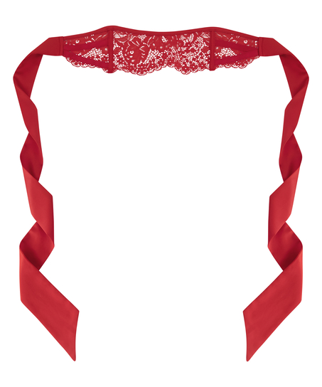 Augenbinde Private lace, Rot
