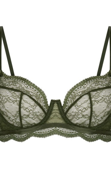 Thumbnail - Hunkemöller Unwattierter Bügel-BH Isabelle Grün