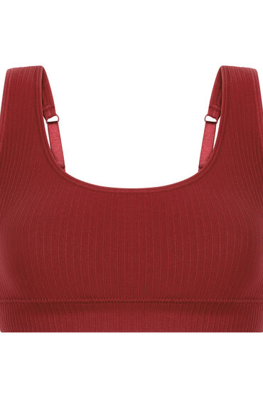 Thumbnail - Hunkemöller Bralette Scoop Dianne Rot