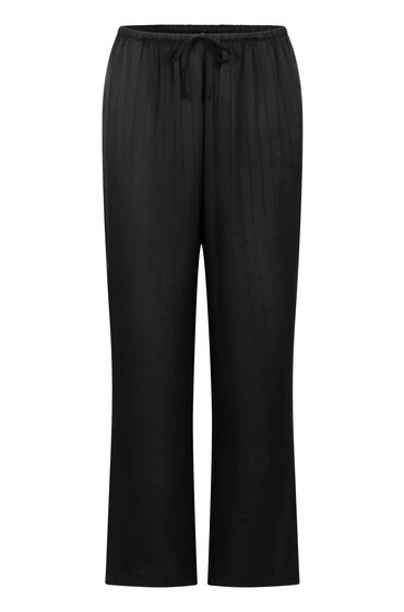 Thumbnail - Hunkemöller Satinhosen mit Nadelstreifen Schwarz