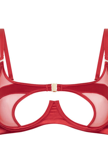 Thumbnail - Hunkemöller Vienna Unwattierter Bügel-BH Rot