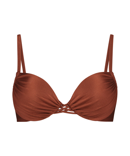 Vorgeformtes Push-up Bügel-Bikinitop Sahara, Rot