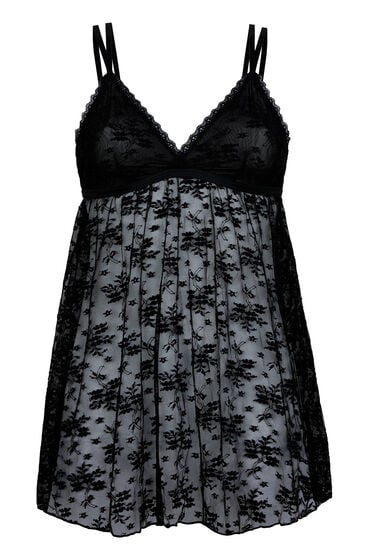 Thumbnail - Hunkemöller Darcy Babydoll Schwarz