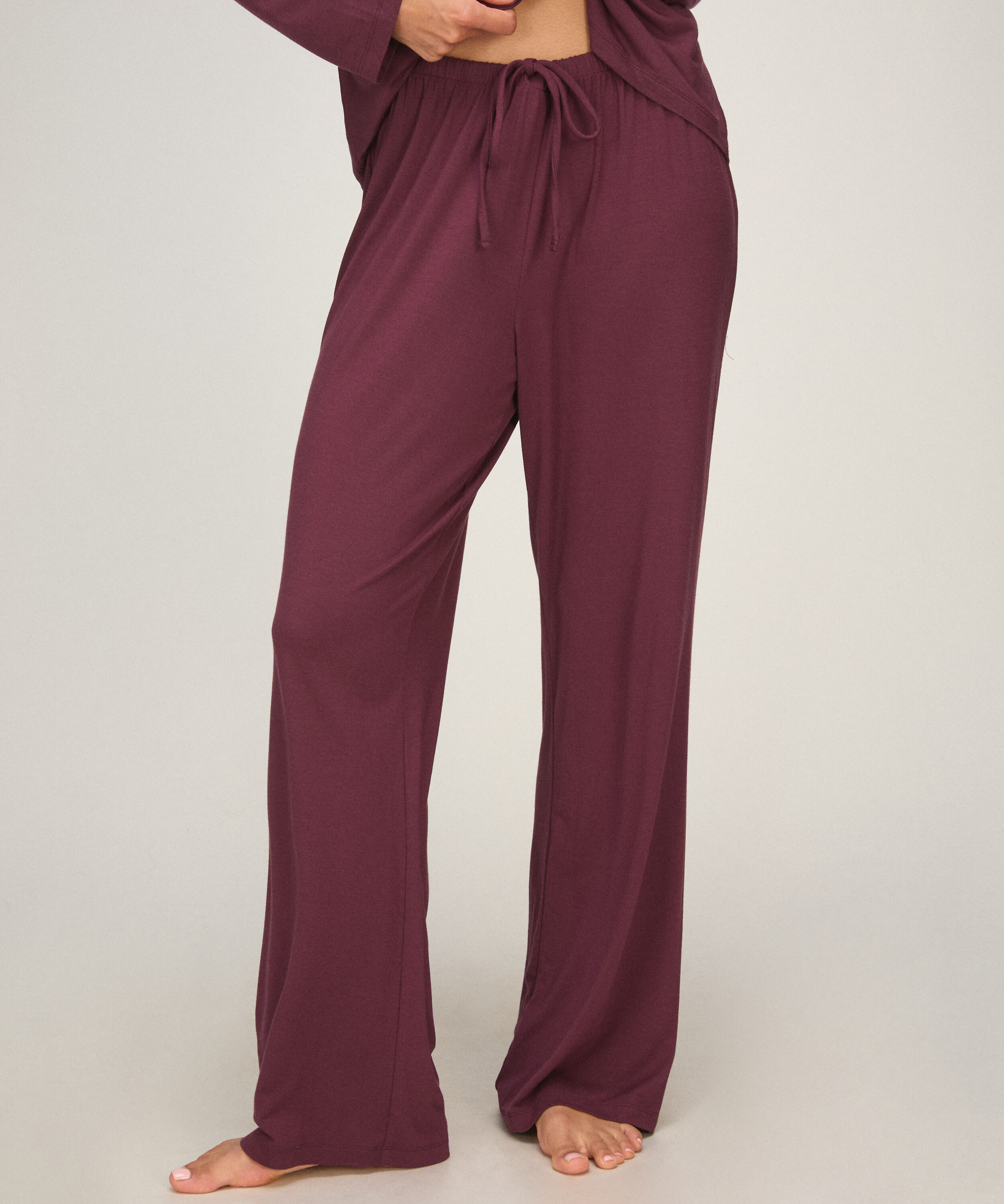 Jersey-Hose Essential, Lila