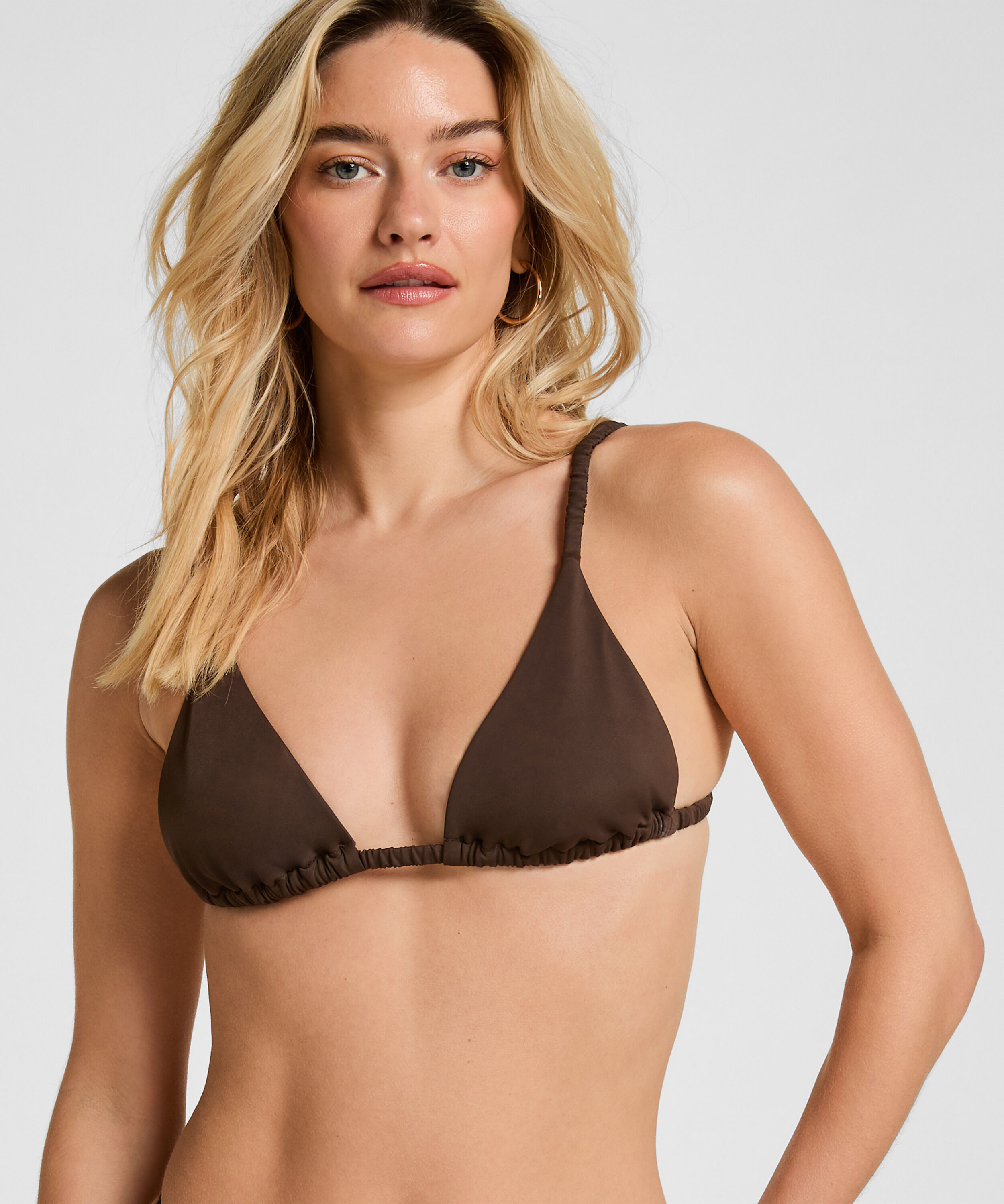 Triangel-Bikini-Oberteil Riva, Braun Triangel-Bikini-Oberteil Riva, Braun