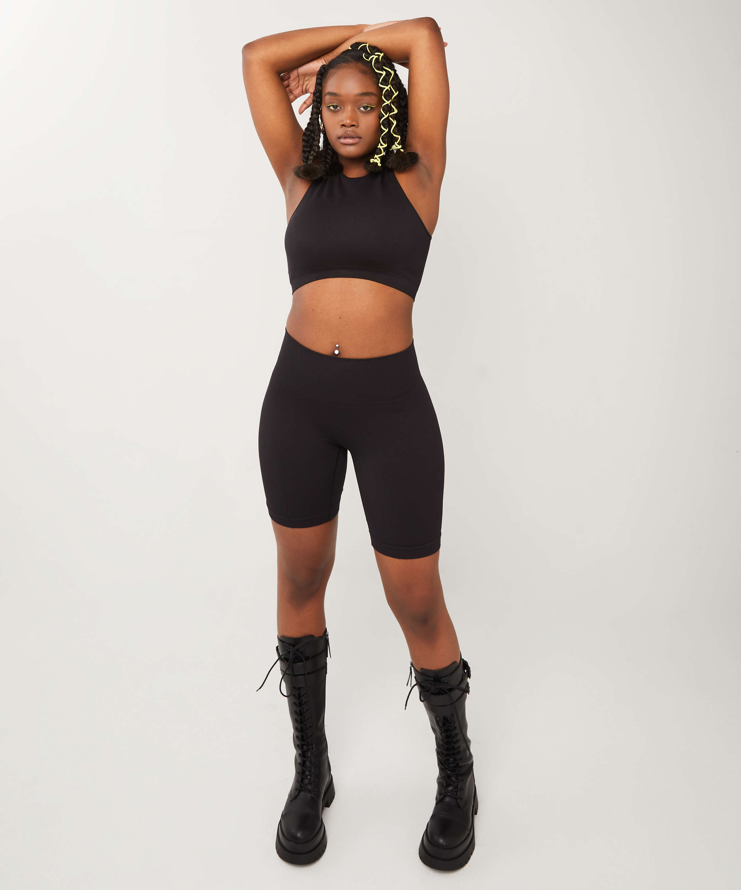 Radlerhose Bae, Schwarz, main