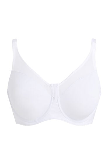 Thumbnail - Hunkemöller Unwattierter Minimizer-Bügel-BH Nina Weiß